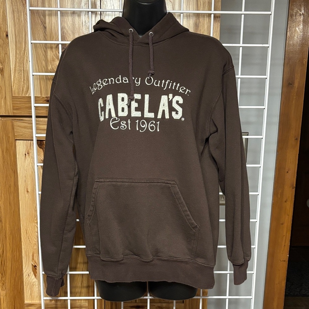 Cabela's Chocolate Brown Men's Hoodie